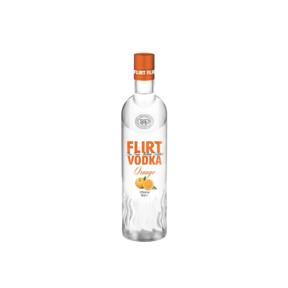 Vodka Flirt Naranja 1l. - 37,5º