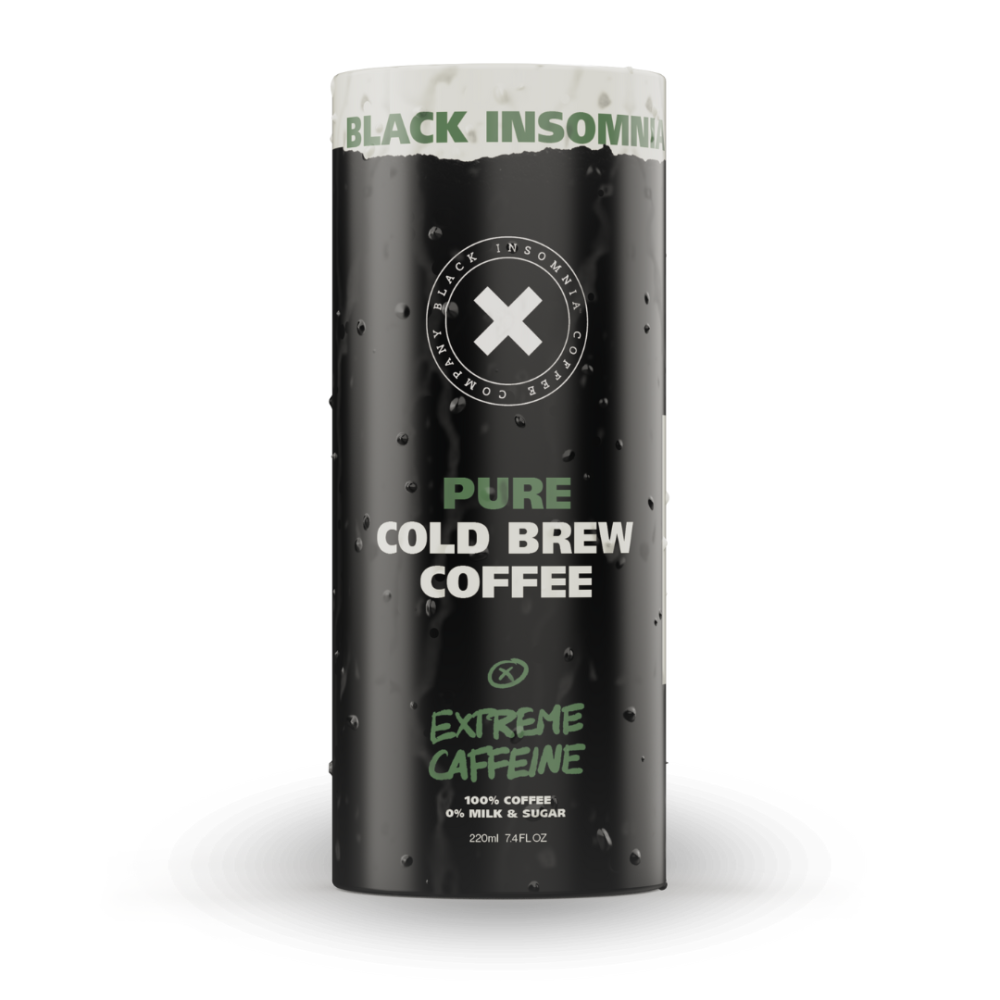 BLACK INSOMNIA COLD BREW PURE 22cl BLACK INSOMNIA COLD BREW PURE 22cl